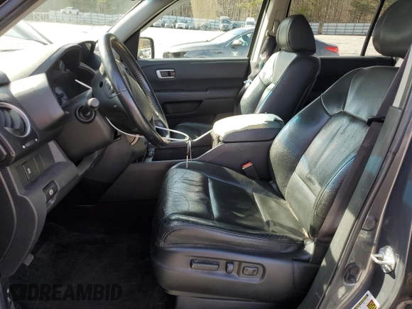 2012 Honda Pilot EX-L with VIN 5FNYF4H57CB003363, listed as a Copart auction lot 46026415 with 139,358 mi miles and Salvage Title. Bid and sale history available at DreamBid. Image 7.