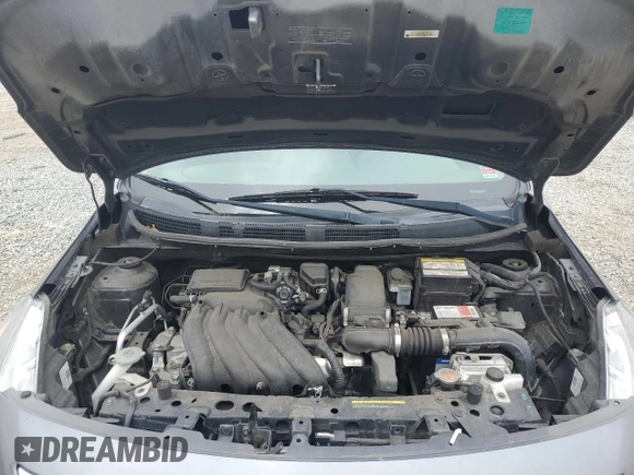 2019 Nissan Versa SV с VIN 3N1CN7AP3KL850281, выставлен на аукционе Copart как лот 59358305 с пробегом 84 906 миль миль и Списание • Salvage title. История ставок и продаж доступна на DreamBid. Изображение 11.