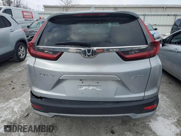 2020 Honda CR-V EX with VIN 5J6RW2H53LL030446, listed as a Copart auction lot 47851915 with 41,545 mi miles and Salvage Title. Bid and sale history available at DreamBid. Image 6.