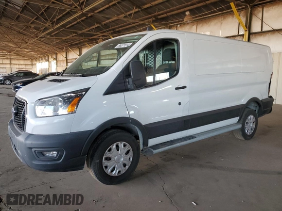 2021 Ford Transit Cargo with VIN 1FTBR1Y85MKA24853, listed as a Copart auction lot 86571514 with 19,933 mi miles and Salvage title. Bid and sale history available at DreamBid. Image 1.