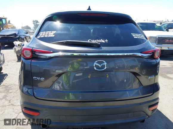 2018 Mazda CX-9 Touring with VIN JM3TCACY1J0223362, listed as a IAAI auction lot 41852200 with 94,595 mi miles. Bid and sale history available at carsss.com. Image 16.