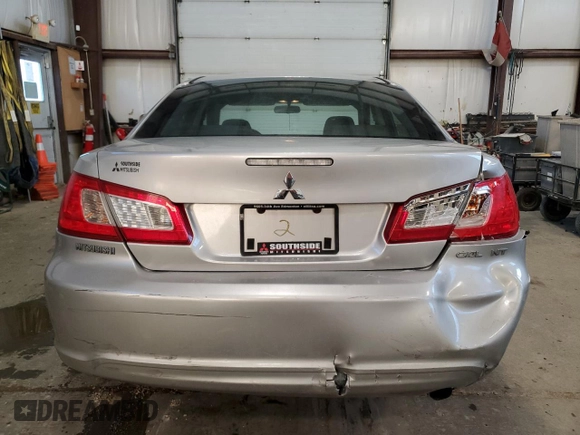 2010 Mitsubishi Galant ES with VIN 4A32B3FF8AE601111, listed as a Copart auction lot 83391824 with 123,321 mi miles and Salvage Title. Bid and sale history available at carsss.com. Image 6.