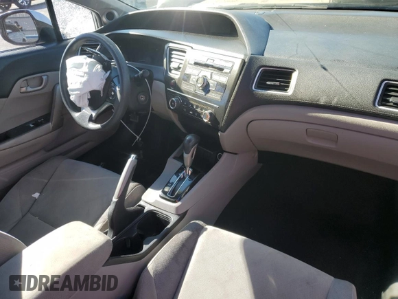 2013 Honda Civic Cpe LX with VIN 2HGFG3B53DH517358, listed as a Copart auction lot 84302714 with 153,845 mi miles and Salvage Title. Bid and sale history available at carsss.com. Image 8.