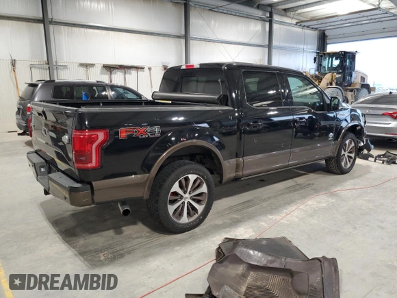 2016 Ford F-150 XLT with VIN 1FTEW1EG6GFA30417, listed as a Copart auction lot 62717765 with 125,726 mi miles and Salvage title. Bid and sale history available at DreamBid. Image 3.