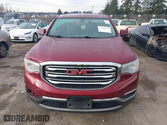 2017 GMC Acadia SLE with VIN 1GKKNSLA9HZ294472, listed as a IAAI auction lot 41080125 with 124,432 mi miles. Bid and sale history available at carsss.com. Image 12.