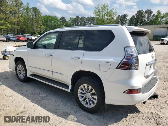 2018 Lexus GX 460 with VIN JTJBM7FX3J5187908, listed as a Copart auction lot 53355375 with 130,968 mi miles and Salvage title. Bid and sale history available at DreamBid. Image 2.