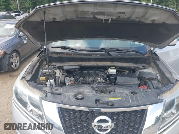 2014 Nissan Pathfinder S z VIN 5N1AR2MM5EC632206, wystawiony jako IAAI lot #42815281 z przebiegiem 109 569 mil mil oraz . Historia ofert i sprzedaży dostępna na DreamBid. Obrazek 10.