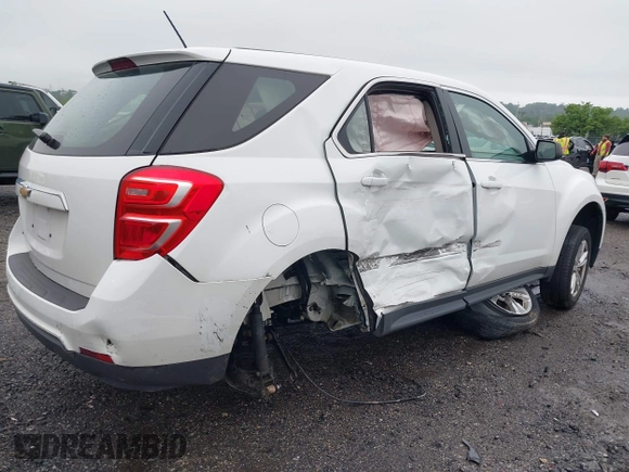2017 Chevrolet Equinox LS z VIN 2GNALBEK5H1553638, wystawiony jako IAAI lot #42187217 z przebiegiem Nie podano mil oraz . Historia ofert i sprzedaży dostępna na DreamBid. Obrazek 16.