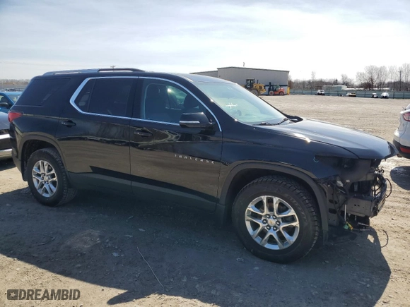 2018 Chevrolet Traverse LT Cloth with VIN 1GNEVGKW6JJ116825, listed as a Copart auction lot 51906875 with 122,022 mi miles and Salvage Title. Bid and sale history available at carsss.com. Image 4.