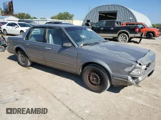 1993 Buick Century Special with VIN 1G4AG54N0P6422954, listed as a Copart auction lot 81082214 with 119,438 mi miles and Salvage Title. Bid and sale history available at carsss.com. Image 4.