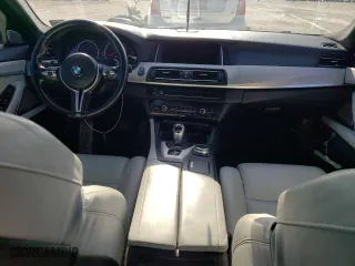 2016 BMW M5 with VIN WBSFV9C57GD595660, listed as a Copart auction lot 53349983 with 75,226 mi miles. Bid and sale history available at carsss.com. Image 8.