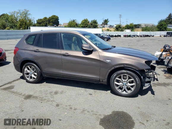 2014 BMW X3 xDrive35i z VIN 5UXWX7C50E0E80278, wystawiony jako Copart lot #56008965 z przebiegiem 154 760 mil mil oraz Szkoda całkowita • Salvage title. Historia ofert i sprzedaży dostępna na DreamBid. Obrazek 4.
