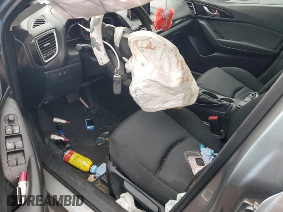 2015 Mazda 3 i Sport with VIN 3MZBM1K78FM153192, listed as a Copart auction lot 52186925 with 124,323 mi miles and Salvage Title. Bid and sale history available at DreamBid. Image 8.