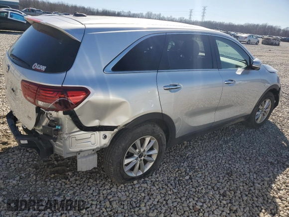 2019 Kia Sorento LX with VIN 5XYPG4A3XKG560499, listed as a Copart auction lot 46121545 with 73,893 mi miles and Salvage Title. Bid and sale history available at carsss.com. Image 3.