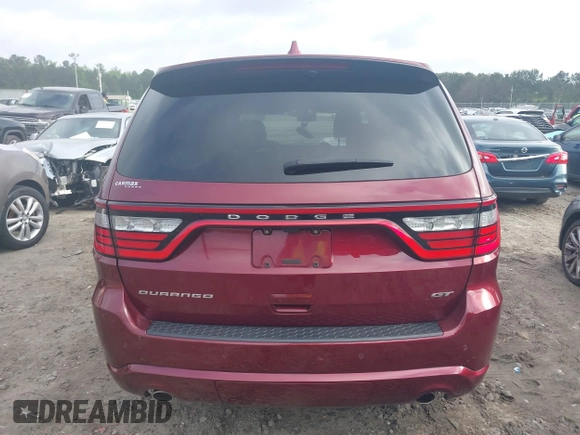 2022 Dodge Durango GT Plus with VIN 1C4RDHDG3NC156069, listed as a IAAI auction lot 41960818 with 25,426 mi miles and . Bid and sale history available at DreamBid. Image 16.