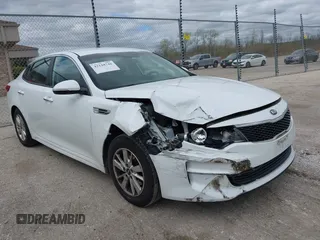 2016 Kia Optima LX z VIN 5XXGT4L37GG087701, wystawiony jako IAAI lot #42148746 z przebiegiem 53 473 mil mil oraz . Historia ofert i sprzedaży dostępna na DreamBid. Obrazek 1.