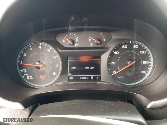 2020 Chevrolet Malibu RS with VIN 1G1ZG5ST1LF066171, listed as a Copart auction lot 48394745 with 34,312 mi miles and Salvage Title. Bid and sale history available at carsss.com. Image 9.