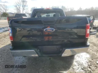 2018 Ford F-150 XL with VIN 1FTEX1EB6JFB13077, listed as a Copart auction lot 86868014 with 95,954 mi miles and Salvage Title. Bid and sale history available at carsss.com. Image 6.