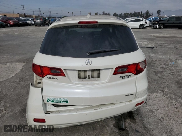 2007 Acura RDX Technology with VIN 5J8TB18527A025100, listed as a Copart auction lot 43233865 with 235,627 mi miles and Salvage Title. Bid and sale history available at DreamBid. Image 6.