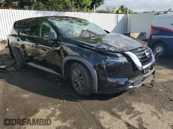 2022 Nissan Pathfinder S with VIN 5N1DR3AC9NC236567, listed as a Copart auction lot 73466574 with Not provided miles and Salvage title. Bid and sale history available at DreamBid. Image 4.