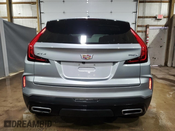 2024 Cadillac XT4 FWD Premium Luxury with VIN 1GYFZCR48RF141684, listed as a Copart auction lot 47552185 with 26,958 mi miles and Clean title. Bid and sale history available at DreamBid. Image 6.