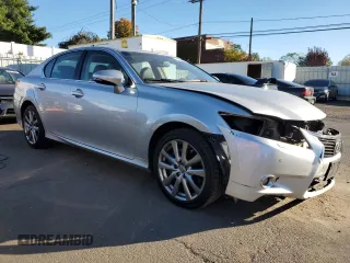 2013 Lexus GS 350 with VIN JTHCE1BL9D5001599, listed as a Copart auction lot 75756094 with 107,283 mi miles and Salvage Title. Bid and sale history available at carsss.com. Image 4.