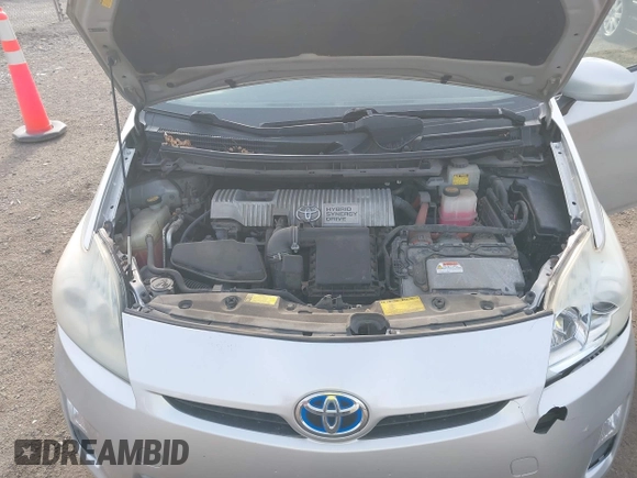 2010 Toyota Prius II with VIN JTDKN3DU2A0177269, listed as a IAAI auction lot 42054352 with 158,613 mi miles. Bid and sale history available at carsss.com. Image 10.