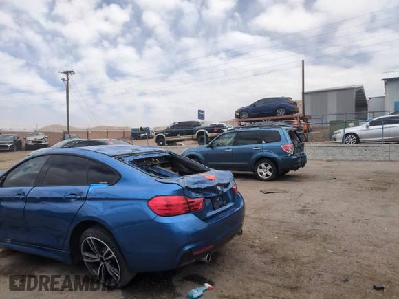2016 BMW 4 Series 435i xDrive with VIN WBA4B3C51GG528052, listed as a Copart auction lot 53323445 with Not provided miles and Non repairable. Bid and sale history available at DreamBid. Image 13.