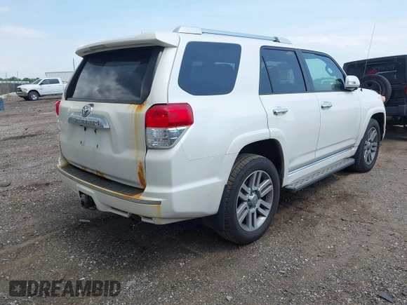 2011 Toyota 4Runner Trail с VIN JTEBU5JRXB5033547, выставлен на аукционе IAAI как лот 42576807 с пробегом 233 681 миль миль и . История ставок и продаж доступна на DreamBid. Изображение 4.