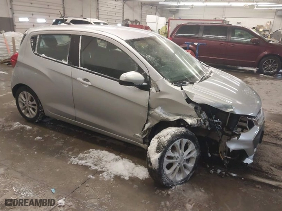 2021 Chevrolet Spark 1LT with VIN KL8CD6SA3MC743050, listed as a IAAI auction lot 41245592 with 67,856 mi miles. Bid and sale history available at carsss.com. Image 1.