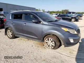 2012 Kia Sportage SX with VIN KNDPC3A68C7349199, listed as a Copart auction lot 51908355 with Not provided miles and Salvage title. Bid and sale history available at DreamBid. Image 4.