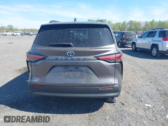 2021 Toyota Sienna LE z VIN 5TDKSKFCXMS031520, wystawiony jako IAAI lot #42080878 z przebiegiem 66 336 mil mil oraz . Historia ofert i sprzedaży dostępna na DreamBid. Obrazek 16.