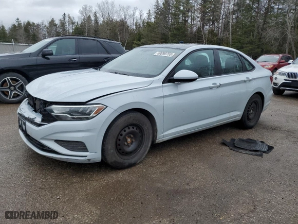 2019 Volkswagen Jetta SEL with VIN 3VWE57BU2KM037323, listed as a Copart auction lot 50090755 with 200,900 mi miles and Salvage Title. Bid and sale history available at carsss.com. Image 1.