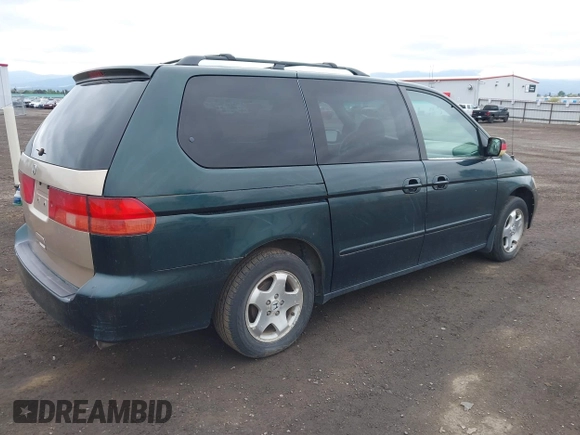2000 Honda Odyssey EX z VIN 2HKRL1865YH010129, wystawiony jako IAAI lot #42258113 z przebiegiem 191 713 mil mil oraz . Historia ofert i sprzedaży dostępna na DreamBid. Obrazek 4.