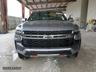 2022 Chevrolet Suburban Z71 with VIN 1GNSKDKD6NR255160, listed as a Copart auction lot 42048675 with 53,795 mi miles and Clean Title. Bid and sale history available at carsss.com. Image 5.