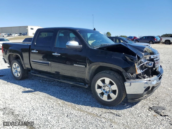 2011 GMC Sierra 1500 SLE with VIN 3GTP1VE08BG305097, listed as a Copart auction lot 45459565 with 218,091 mi miles and Salvage Title. Bid and sale history available at carsss.com. Image 4.