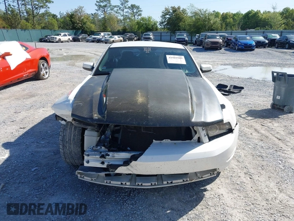 2011 Ford Mustang GT with VIN 1ZVBP8CF4B5164941, listed as a IAAI auction lot 41989989 with 95,322 mi miles. Bid and sale history available at carsss.com. Image 12.