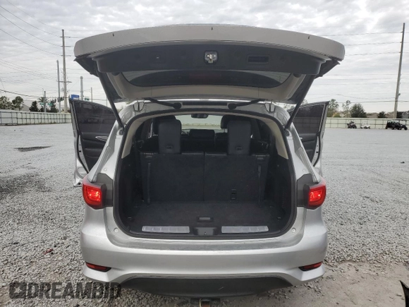 2019 Infiniti QX60 Luxe with VIN 5N1DL0MN7KC526315, listed as a Copart auction lot 88899785 with 142,872 mi miles and Salvage Title. Bid and sale history available at DreamBid. Image 6.