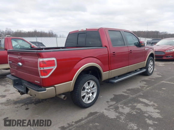2013 Ford F-150 XL with VIN 1FTFW1EF6DKE75903, listed as a IAAI auction lot 41715677 with 149,051 mi miles. Bid and sale history available at carsss.com. Image 4.
