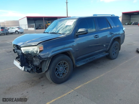 2016 Toyota 4Runner SR5 with VIN JTEZU5JR7G5134888, listed as a IAAI auction lot 41819402 with 120,691 mi miles. Bid and sale history available at carsss.com. Image 18.