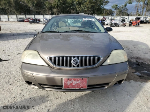 2004 Mercury Sable GS with VIN 1MEFM50U24A617431, listed as a Copart auction lot 88352715 with 141,457 mi miles and Salvage Title. Bid and sale history available at carsss.com. Image 5.