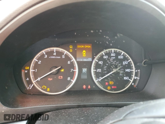 2013 Acura ILX Premium Pkg with VIN 19VDE1F52DE022101, listed as a Copart auction lot 48010985 with 186,333 mi miles and Salvage Title. Bid and sale history available at carsss.com. Image 9.