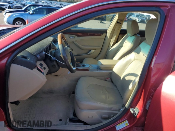2008 Cadillac CTS AWD w/1SB with VIN 1G6DT57V680157361, listed as a Copart auction lot 83477184 with 0 mi miles and Salvage Title. Bid and sale history available at carsss.com. Image 7.