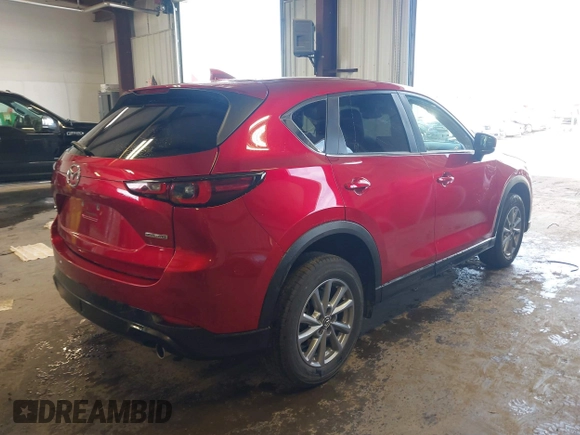 2023 Mazda CX-5 2.5 S Preferred Package with VIN JM3KFBCM3P0146024, listed as a IAAI auction lot 41868222 with 46,958 mi miles. Bid and sale history available at carsss.com. Image 4.