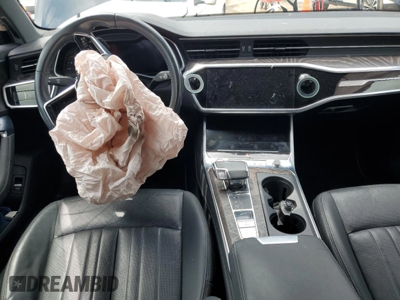 2019 Audi A6 Prestige with VIN WAUM2AF2XKN017031, listed as a Copart auction lot 58634515 with Not provided miles and Salvage title. Bid and sale history available at DreamBid. Image 8.