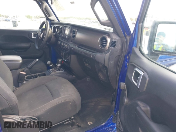 2018 Jeep Wrangler Unlimited Sport z VIN 1C4HJXDNXJW289319, wystawiony jako IAAI lot #42066282 z przebiegiem 76 963 mil mil oraz . Historia ofert i sprzedaży dostępna na DreamBid. Obrazek 5.