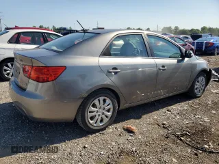 2010 Kia Forte EX with VIN KNAFU4A26A5863411, listed as a Copart auction lot 62728044 with 141,778 mi miles and Salvage Title. Bid and sale history available at carsss.com. Image 3.