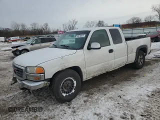 2006 GMC Sierra 1500 SLE1 z VIN 1GTEC19Z86Z214145, wystawiony jako Copart lot #45970025 z przebiegiem 201 978 mil mil oraz Szkoda całkowita • Salvage title. Historia ofert i sprzedaży dostępna na DreamBid. Obrazek 1.