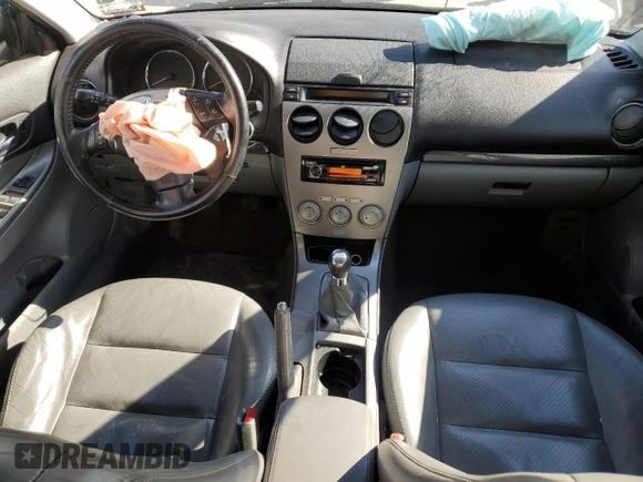 2004 Mazda Mazda6 s with VIN 1YVHP80DX45N98570, listed as a Copart auction lot 45846565 with 117,398 mi miles and Salvage Title. Bid and sale history available at carsss.com. Image 8.