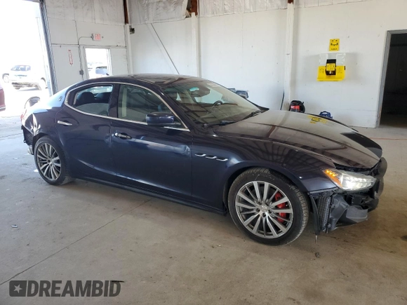 2015 Maserati Ghibli z VIN ZAM57XSA2F1159438, wystawiony jako Copart lot #52530965 z przebiegiem 73 996 mil mil oraz Szkoda całkowita • Salvage title. Historia ofert i sprzedaży dostępna na DreamBid. Obrazek 4.